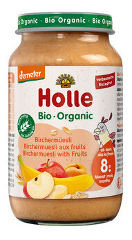 DrogerieMarkt24 - DrogerieMarkt24 HOLLE Gläschen Birchermuesli demeter ab 8. Monat 220g - DrogerieMarkt24