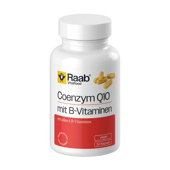 RAAB VITALFOOD Coenzym Q10 mit B-Vitaminen Kapseln konv. 50Stk