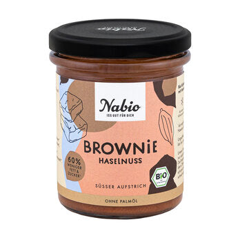 NABIO Brownie Haselnuss Aufstrich 175g