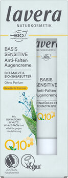 LAVERA Basis Sensitive Anti-Falten Augencreme Q10 15ml