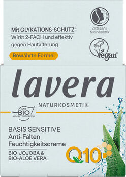 LAVERA Basis Sensitive Anti-Falten Feuchtigkeitscreme Q10 50ml