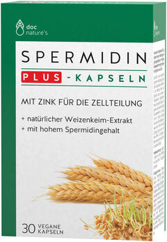 DOC NATURE’S Spermidin Plus Kapseln 30Stk