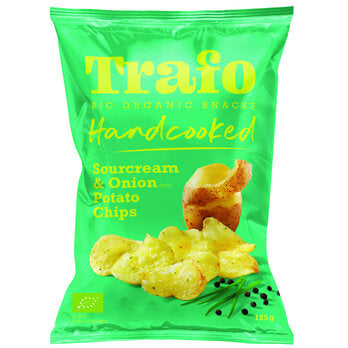 Trafo HandcookedChips Sourcreme Onion, 125g