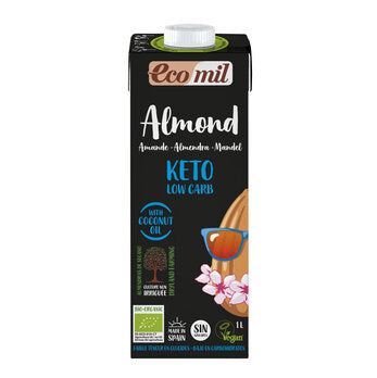 ECOMIL Keto Mandeldrink Zuckerfrei 1l