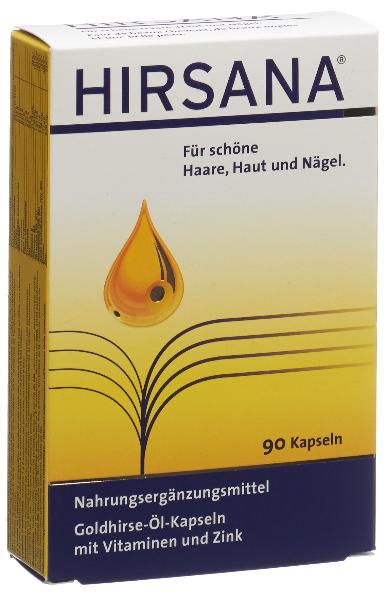 DrogerieMarkt24 - DrogerieMarkt24 HIRSANA Goldhirse-Oel-Kapseln - 90 Stk. - DrogerieMarkt24