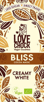 LOVECHOCK Tafel Bliss weisse Schokolade 70g