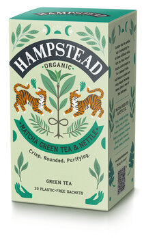 HAMPSTEAD TEA Matcha Green Tea Nettel im Btl 20Stk