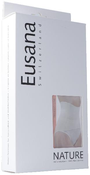 EUSANA Nierenwärmer anatomisch M ivoire 100% Seide