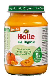 HOLLE Kürbis mit Reis demeter 190g