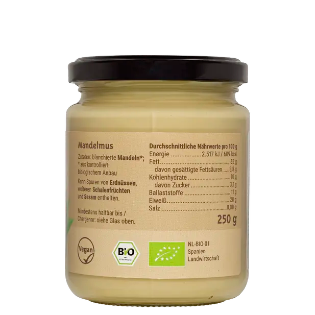 BIO COMPANY Mandelmus, weiss 250g