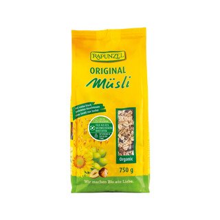 Rapunzel Müesli Original, ohne Zuckerzusatz, EU Bio 750g