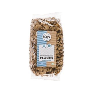 Werz Flakes Buchweizen ungesüsst, glutenfrei, EU Bio 250g