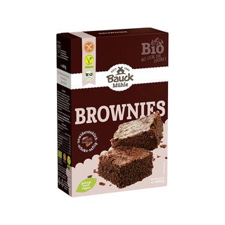 Bauck Mühle Backmischung Brownies glutenfrei, EU Bio 400g