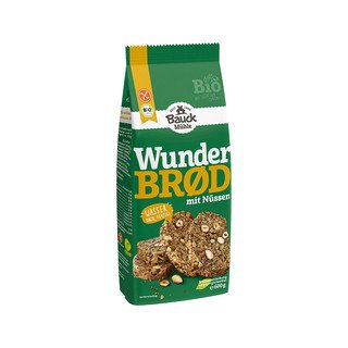Bauck Mühle Wunderbrot mit Nüssen, EU Bio 600g