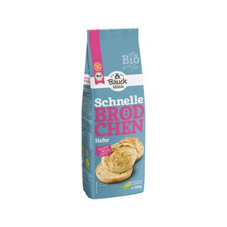 Bauck Mühle Schnelle Brötchen Hafer glutenfrei, EU Bio 500g