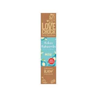 lovechock Creamy Riegel Kokos/Kakaonibs, EU Bio 40g