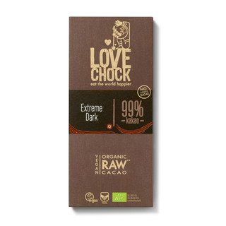 lovechock Extreme Dark 99% Schokolade, EU Bio 70g