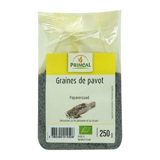 Priméal Mohnsamen, EU Bio 250g