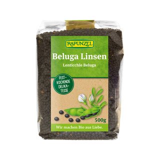 Rapunzel Beluga Linsen, EU Bio 500g