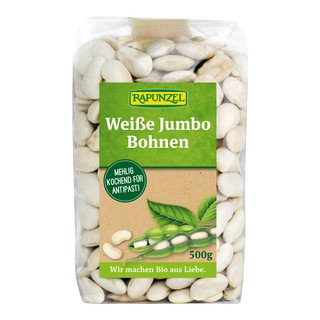 Rapunzel Bohnen jumbo weiss, EU Bio 500g