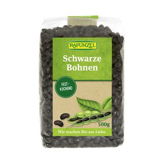 Rapunzel Bohnen schwarz, EU Bio 500g
