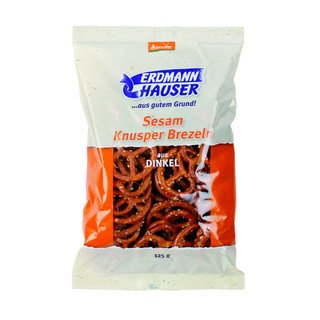 Erdmannhauser Dinkel Knusperbrezel mit Sesam, Demeter 125g