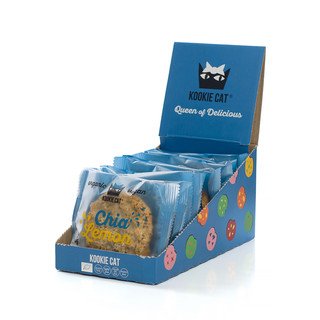 Kookie Cat Chia Lemon Cookie, EU Bio 50g