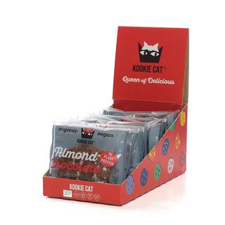 Kookie Cat Almond Chocolate Cookie, EU Bio 50g