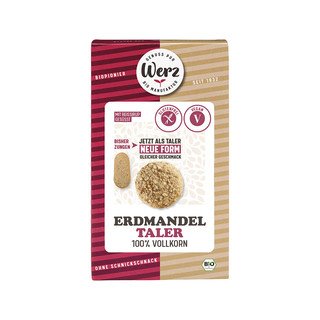 Werz Erdmandel Taler, EU Bio 125g