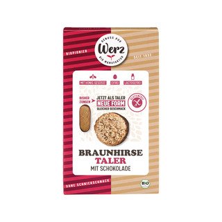 Werz Braunhirse-Taler glutenfrei, EU Bio 150g