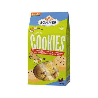 Sommer Dinkel Cookies mit Ingwer, Kurkuma, Galgant, Demeter 150g
