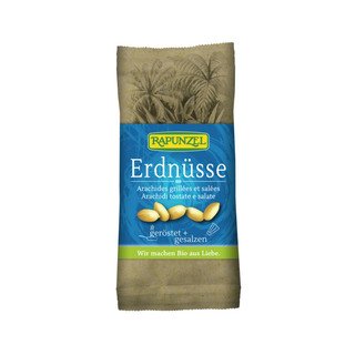 Rapunzel Erdnüsse geröstet, gesalzen, EU Bio 75g