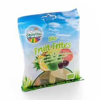 Ökovital Fruit-Frites-Fruchtgummi mit Fruchsaftgehalt, EU Bio 80ml