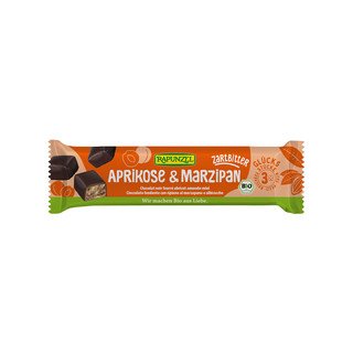Rapunzel Marzipan-Aprikose Happen Zartbitter, EU Bio 50g