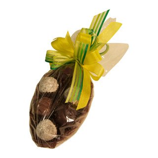 Emmentaler Backwaren Schokolade-Osterei gefüllt mit Pralinés, CH Bio / FLO-Fairtrade 120g