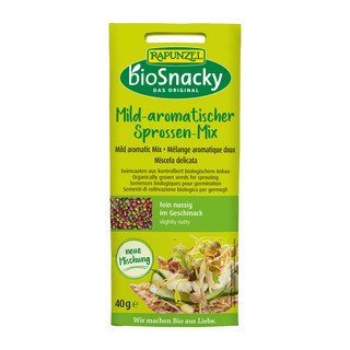 Rapunzel Mild aromatischer Sprossen-Mix bioSnacky, EU Bio 40g