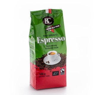 Bertschi BC Bravo Espresso, gemahlen, EU Bio / FLO-Fairtrade 500g