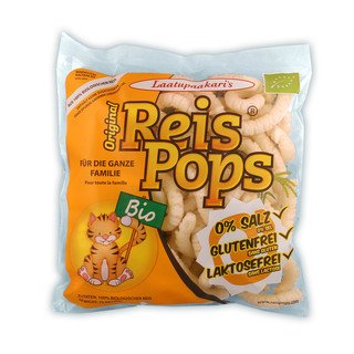 Laatupaakari's Reis Pops glutenfrei, EU Bio 75g