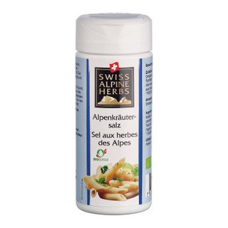 Swiss Alpine Herbs Alpenkräutersalz, Bio Knospe Schweiz 60g