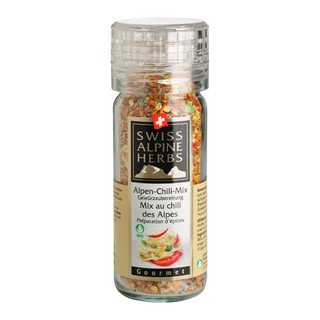 Swiss Alpine Herbs Alpen Chili Mix, Gewürzmühle, Bio Knospe 64g