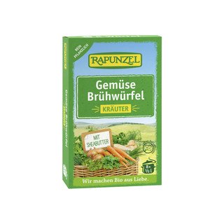 Rapunzel Gemüsebrühe 8 Würfel, EU Bio 84g