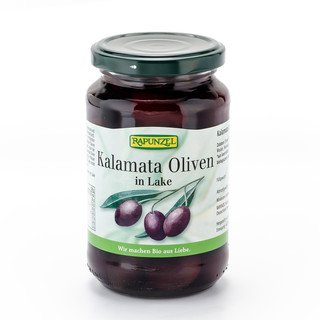 Rapunzel Oliven Kalamata mit Stein in Lake, EU Bio 355ml