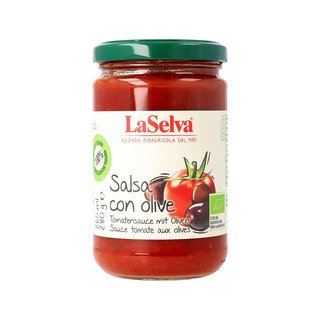 La Selva Salsa con olive, EU Bio 280g
