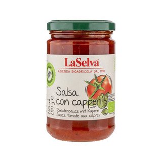 La Selva Salsa con capperi, EU Bio 280g