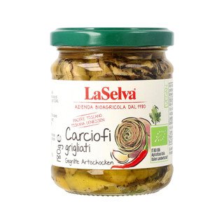 La Selva Artischocken gegrillt in Öl, EU Bio 180ml