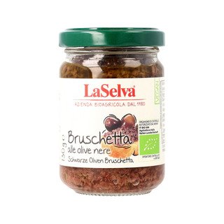 La Selva Bruschetta Olive nere, EU Bio 130ml