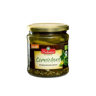 Schweizer Cornichons, Demeter 370ml