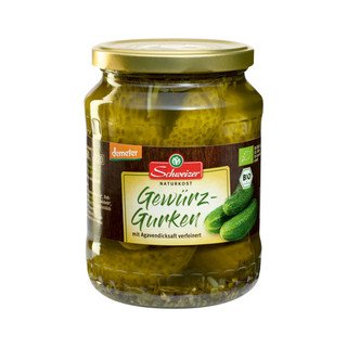 Schweizer Gewürz-Gurken, Demeter 720g
