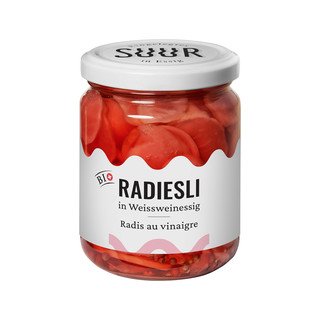 Suur Radiesli in Weissweinessig, CH Bio 255ml