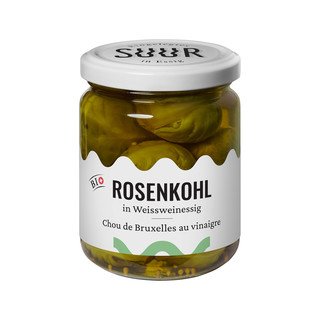 Suur Rosenkohl in Weissweinessig, CH Bio 255ml